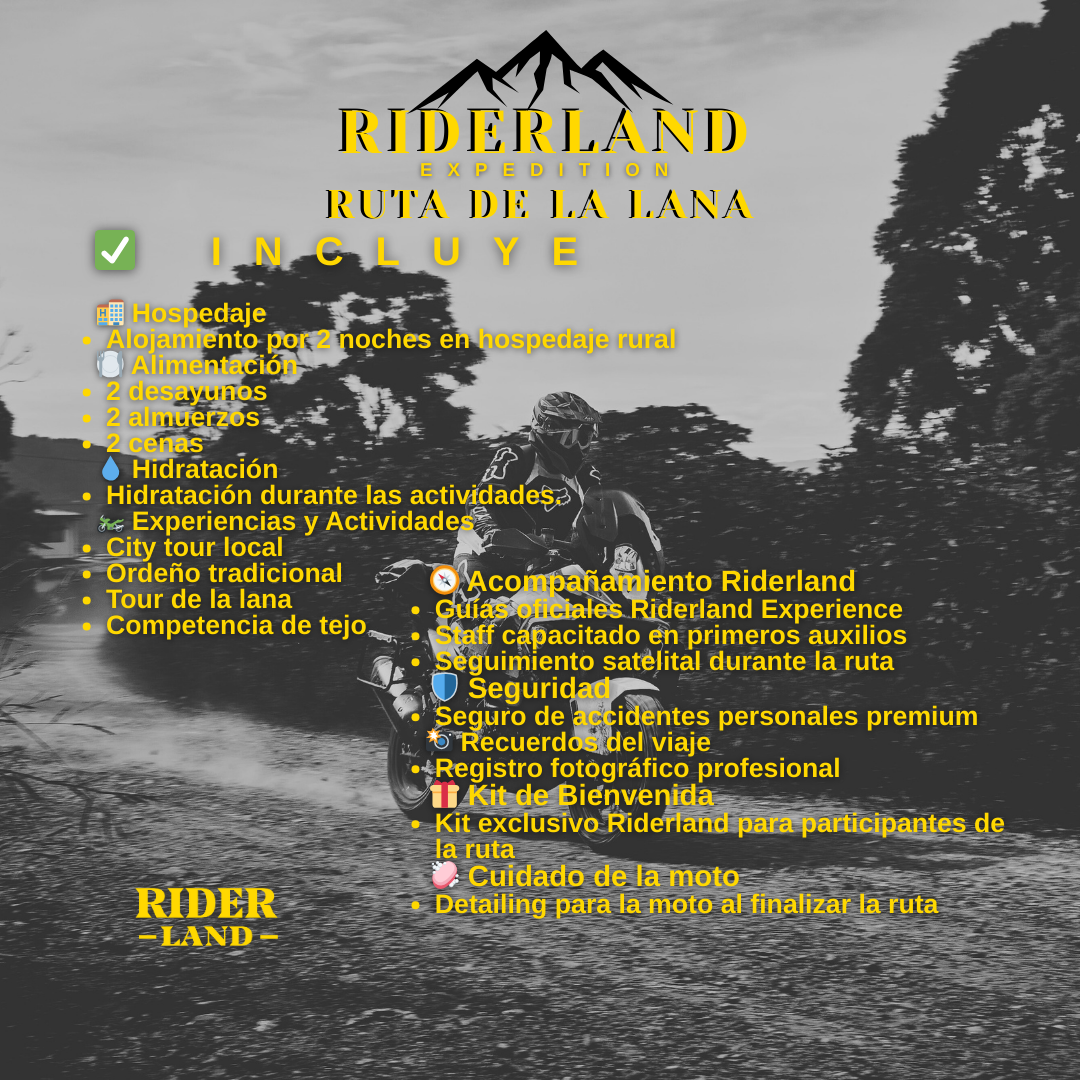 Ruta de La Lana | 01 al 03 de Mayo